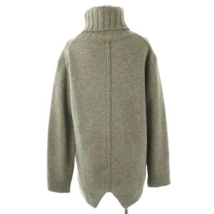 MUSE de Deuxieme Classe JADE タートルネックニット セーター カシミヤ混 グレー /DO OS