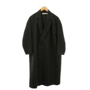 チェスターコート ロング ブラック /HK OS