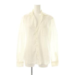 EILEEN オープンカラーシャツ XS ホワイト /DO OS