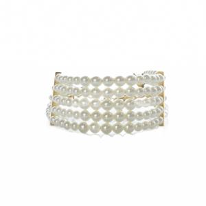 UNITED ARROWS IRIS47 MEGUMI KANZAKI イミテーションパール ブレスレット