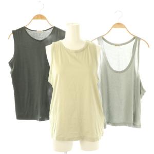 25SS Light Jersey Layered T トップス 3点セット タンクトップ ノースリーブカットソー