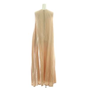 ebure リネン混ノースリーブワンピース 36 ライトピンク