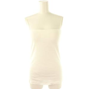 キャミソール ×LALA VIE ノースリーブ S 白 ホワイト /AT OS