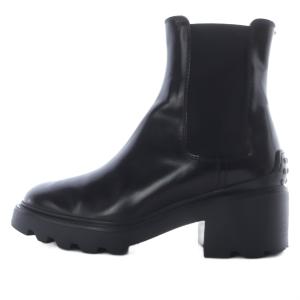 レザー アンクルブーツ 37 ブラック XXW08D0EA10AKTB999