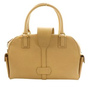 LOEWE トラベラー ボーリング ボストンバッグ ブラウン