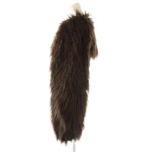 Ameri VINTAGE UND FEATHER LIKE BOLERO ボレロ ジャケット ショート丈 ブラウン /HK OS