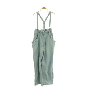 23SS HIGH WAIST WIDE SUSPENDERS PANTS デニムパンツ ジーンズ サスペンダー