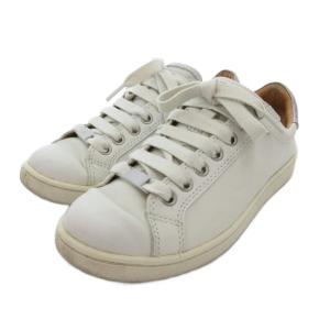 UGG australia Milo スニーカー シューズ ローカット レザー 23.5cm 白 ホワイト /JS