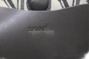 VERMEIL par iena シィメ SHIME 別注 MINI トートバッグ ハンドバッグ キャンバス ライトグレー /YO11