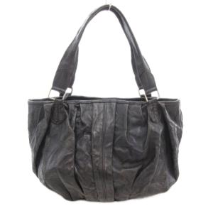 ヴィンテージ トートバッグ レザー 黒 ブラック /AE