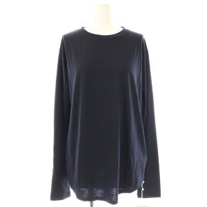Primewool jersey カットソー 長袖 ネイビー /HK OS