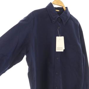 MUSE de Deuxieme Classe OXFORD BD シャツ 長袖 ネイビー /HK OS