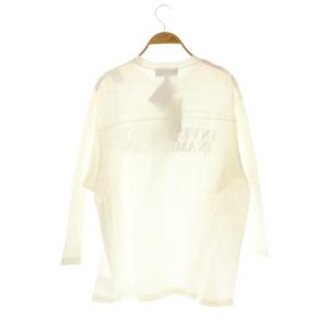 AMERICANA FOOTBALL Tシャツ カットソー 九分袖 ホワイト /HK OS