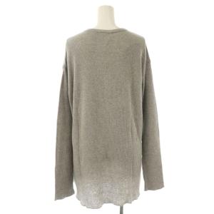 Deuxieme Classe ワッフルTシャツ カットソー 長袖 F グレー /AT OS