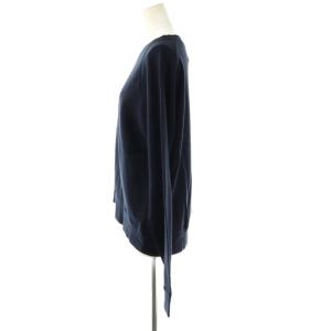 MUSE de Deuxieme Classe SEA ISLAND cotton スウェット トレーナー 長袖 コットン F 紺 /NR OS