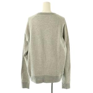 MUSE de Deuxieme Classe SEA ISLAND cotton スウェット トレーナー 長袖 コットン F グレー /NR OS