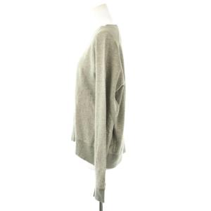 MUSE de Deuxieme Classe SEA ISLAND cotton スウェット トレーナー 長袖 コットン F グレー /NR OS