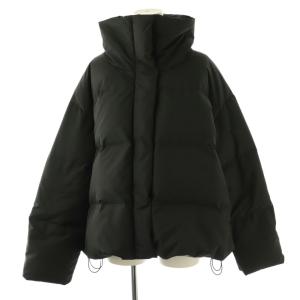 Short Down Jacket ブラック