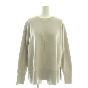 24SS HILARY DUFFY プルオーバー ニット 長袖 38 グレー /HK OS