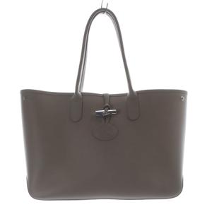 ロゾ トートバッグ ハンドバッグ レザー グレージュ /SR24