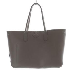 Longchamp ロゾ トートバッグ ハンドバッグ レザー グレージュ /SR24