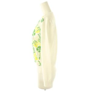 ANAYI 花柄刺繍 ニット カーディガン 38 ホワイト /DF OS