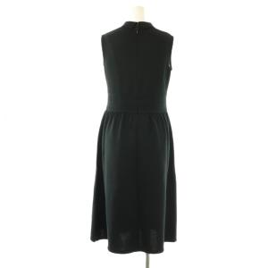 ANAYI ノースリーブ ニットワンピース 36 ブラック /ES OS