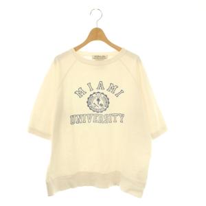 LAppartement別注 Print 1/2 Sleeve Sweat スウェットシャツ トレーナー
