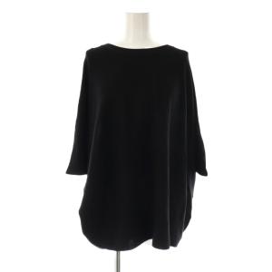 Short sleeve Knit Pullover ニット プルオーバー ブラック /DF OS
