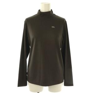 24AW CL WS RIB LS HIGH NECK カットソー 長袖 ハイネック S ダークブラウン