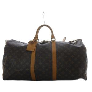 LOUIS VUITTON モノグラム キーポル55 ボストンバッグ 2way ブラウン