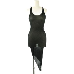 シアー ワンピース ロング ノースリーブ 0 ブラック /HK OS