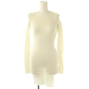 LSC 長袖ワンピース タイト 0 アイボリー /CX OS