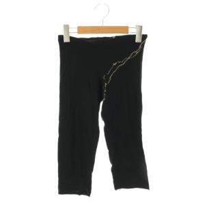 GODS VOICE スリムパンツ ストレッチパンツ クロップド 0 ブラック /DF OS