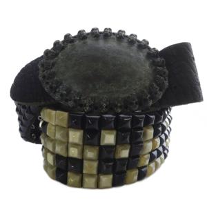 ジャックスカルベルト レザー ブラック