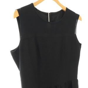 Harrods ノースリーブワンピース 膝丈 2 ブラック /HK OS