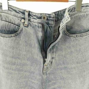 Whim Gazette WhimGazette 23SS 長谷川京子さんコラボ デニムパンツ ジーンズ ダメージ加工 27 青 ブルー /AT OS