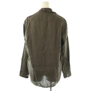 Frank&Eileen フランクアンドアイリーン ロンハーマン別注 Eileen リネンシャツ XXS チャコールグレー /DO OS