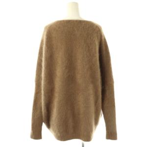 GALLARDAGALANTE オーバーラクーンニット セーター ウール F モカ /DO OS