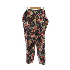 COMME des GARCONS COMME des GARCONS コムコム AD2020 テーパードパンツ 花柄 シルク S マルチカラー RG-P001