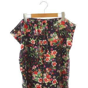 COMME des GARCONS COMME des GARCONS コムコム AD2020 テーパードパンツ 花柄 シルク S マルチカラー RG-P001