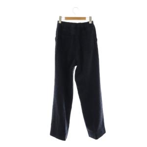 LUDLOW 24SS ワイドデニムパンツ 0 ネイビー