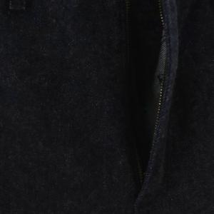 LUDLOW 24SS ワイドデニムパンツ 0 ネイビー