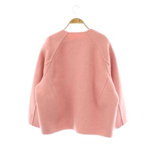 Drawer 24AW ポップコーンケヌキノーカラージャケット 36 ピンク