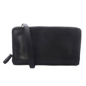 吉田カバン WISEワイズ2WAYトラベルウォレット ショルダーウォレット ショルダーバッグ レザー 黒