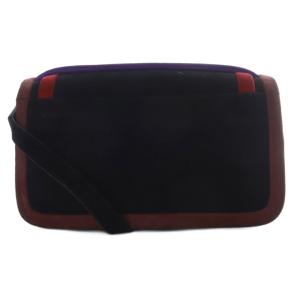 PIERRE HARDY アルファ スエード ショルダーバッグ ブラック