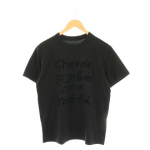 MADSAKI Print Tee Tシャツ カットソー 半袖 1 ブラック 22-0409S /HK
