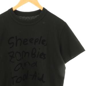 sacai MADSAKI Print Tee Tシャツ カットソー 半袖 1 ブラック 22-0409S /HK