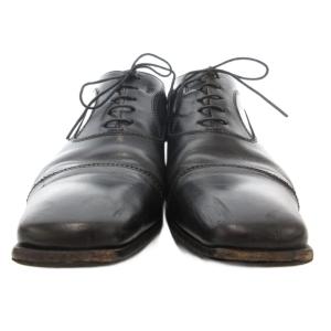 KATHARINE HAMNETT オックスフォードシューズ ビジネス レザー 26.5cm 黒 ブラック /JS