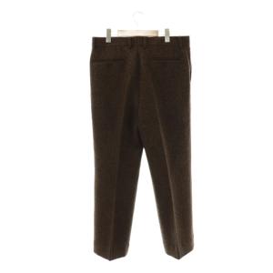 AURALEE 24AW LAMA SHETLAND WOOL TWEED SLACKS 4